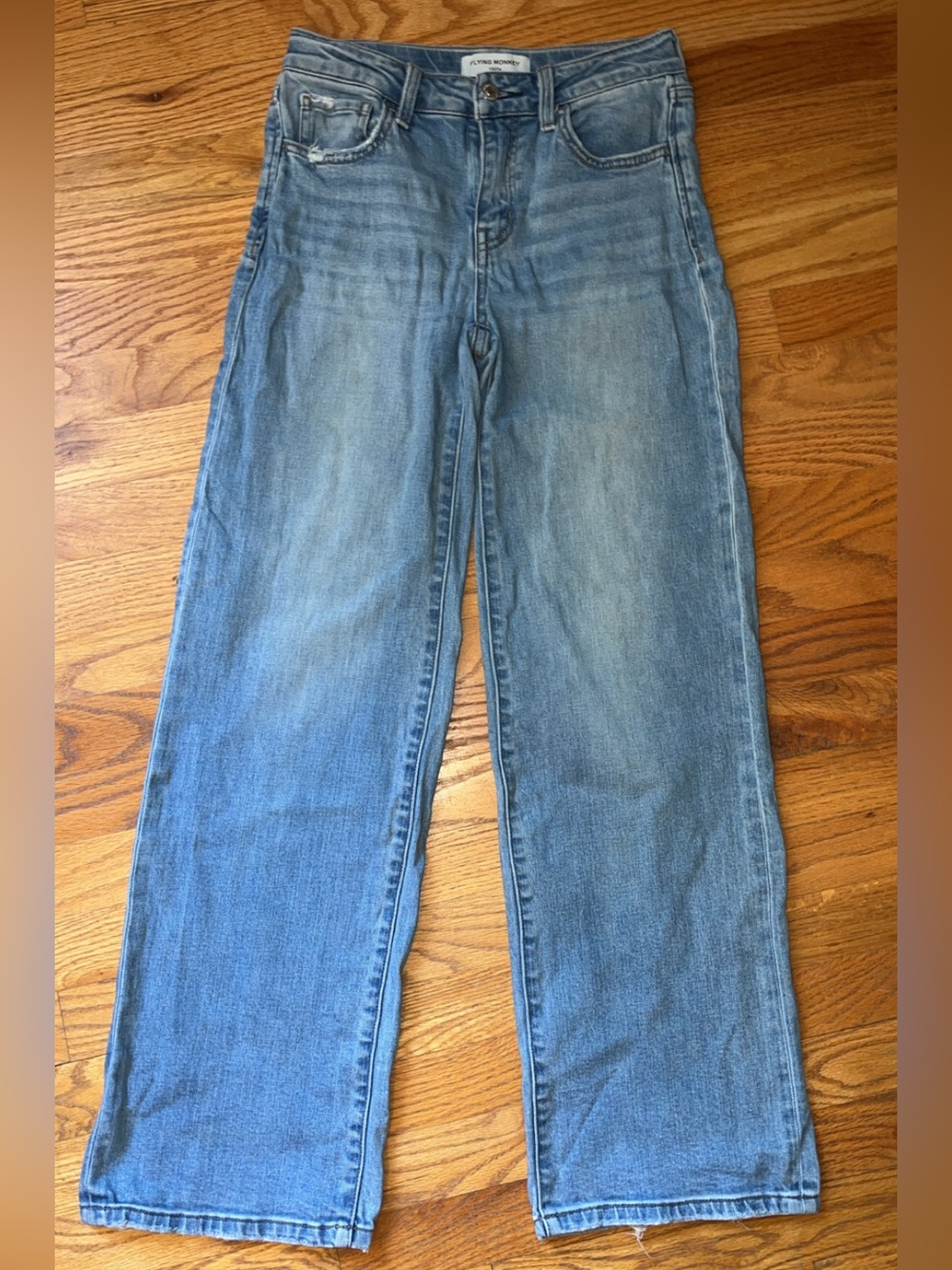 Flying Monkey Light Blue wide legged Jeans